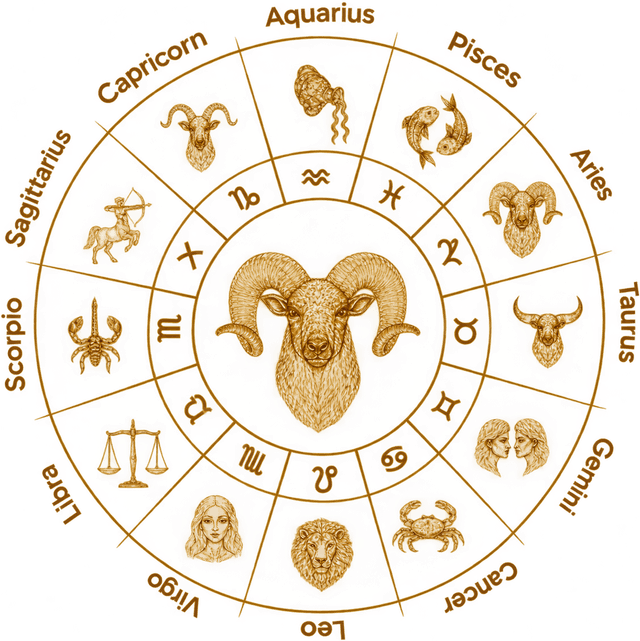 Birth Time Rising Chart NALORA ASTRO — Astrology, made personal.